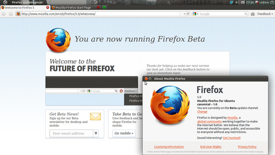 robinn25: Firefox 5 béta.png