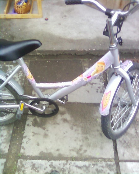 Kreatív Szakkör: A Barbies bicikli,amit minden kislány megnéz2