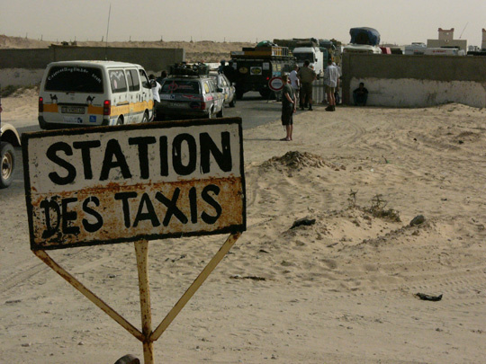 geszter: A mauritániai határátkelő