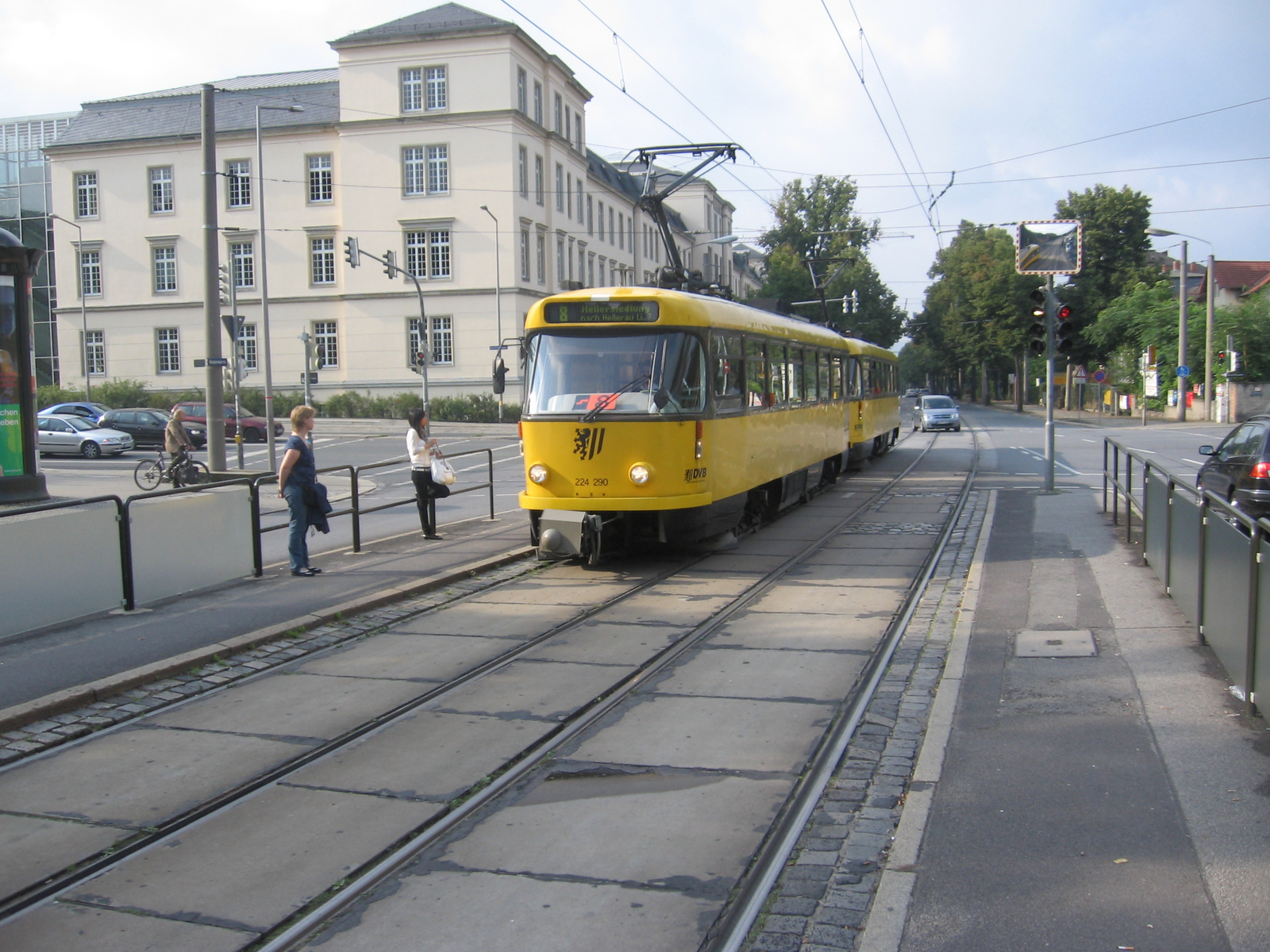 Strssenbahn 8 Südvorstadt-Hellerau