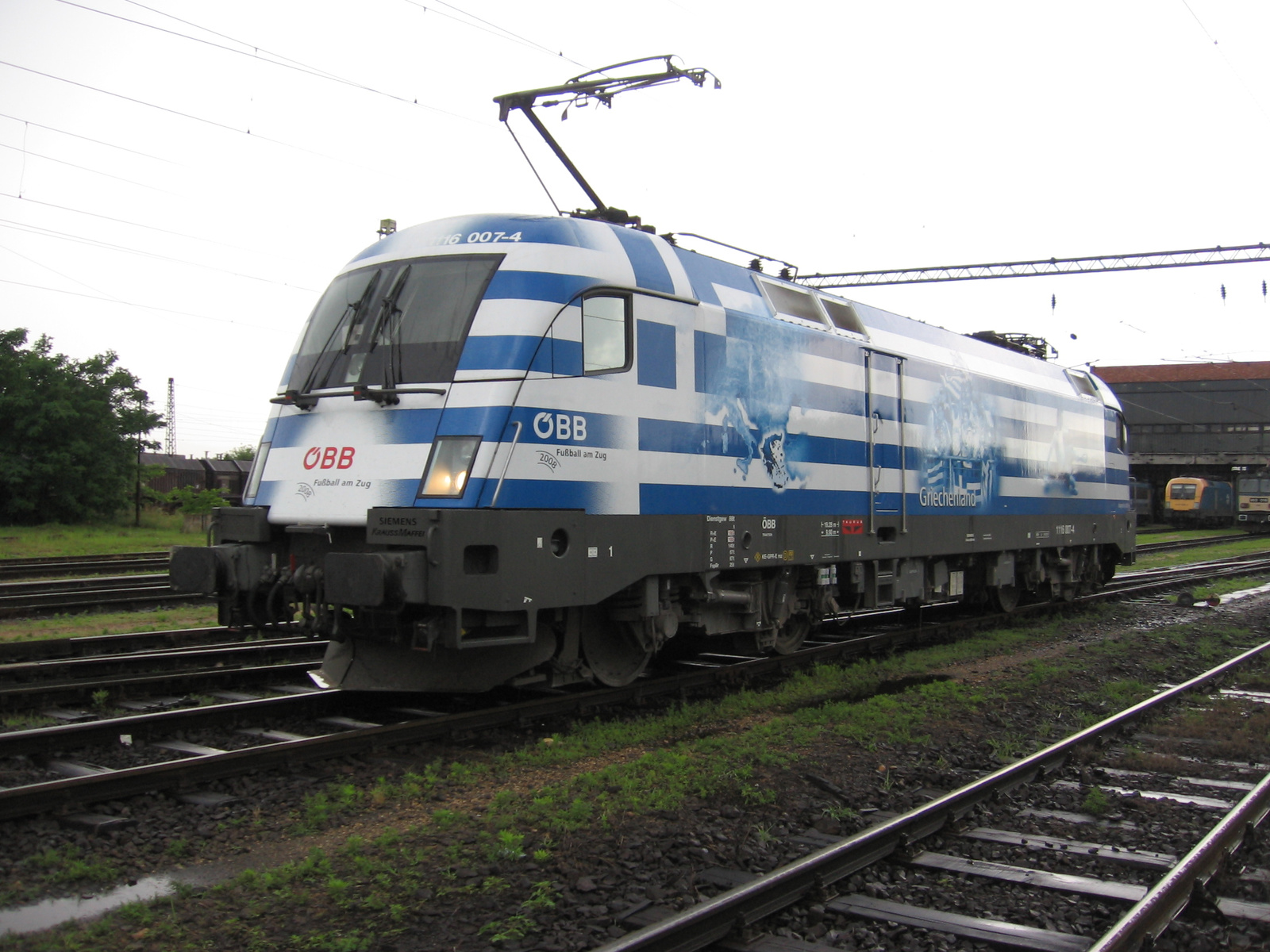 ÖBB Euro 2008 Greece Werbelok Siemens