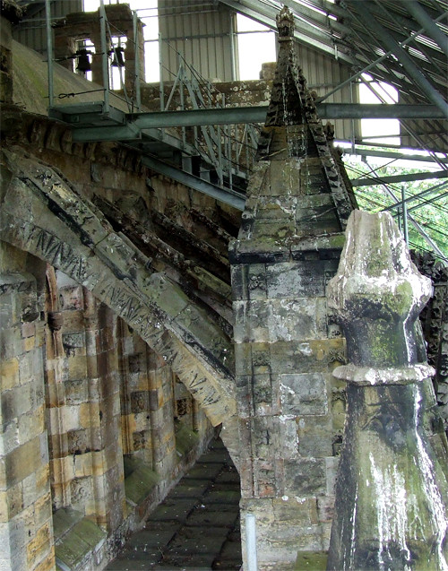 Rosslyn Chapel teteje