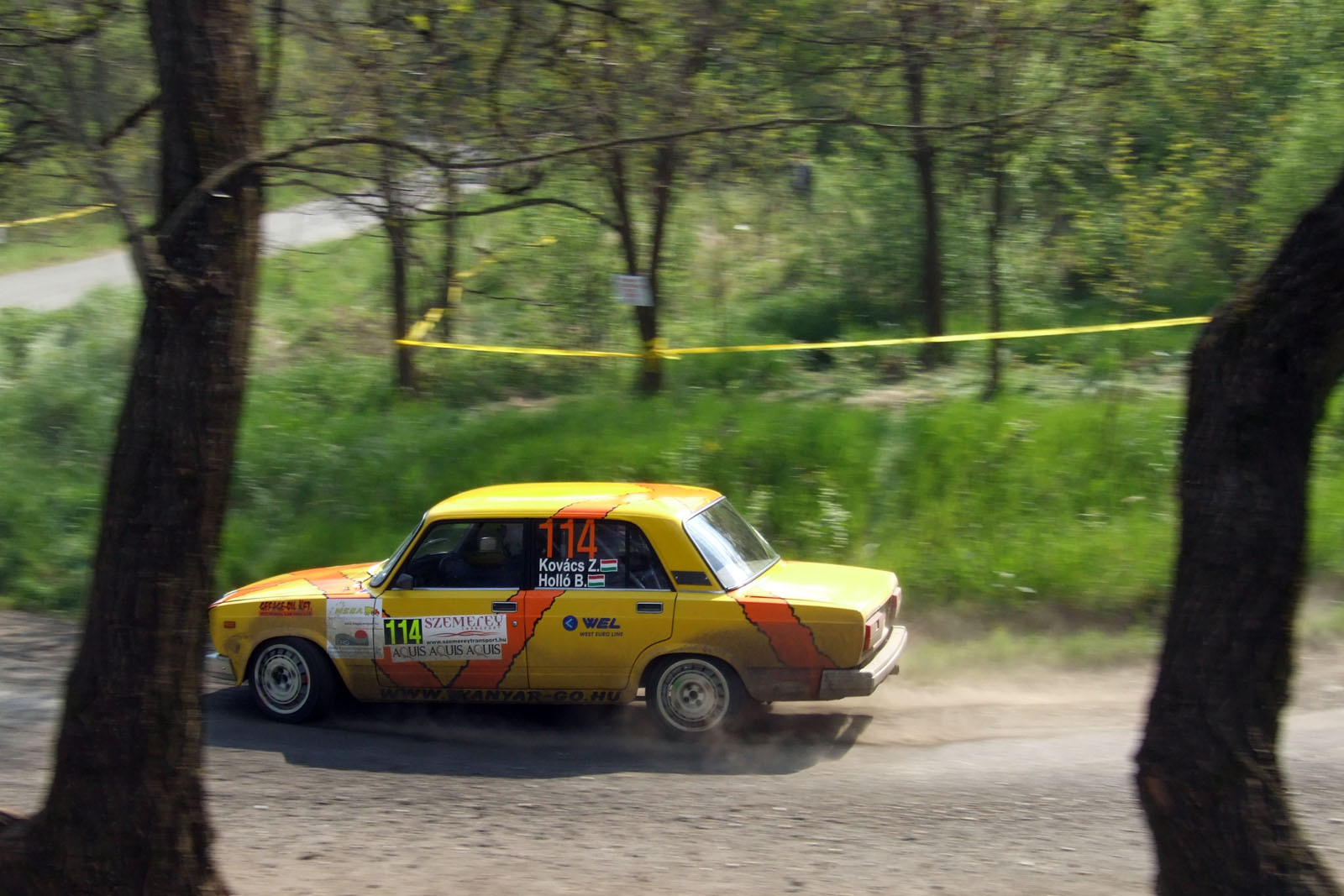 Miskolc Rally 2008 Kovács Zoltán - Holló Barnabás (DSCF2742)