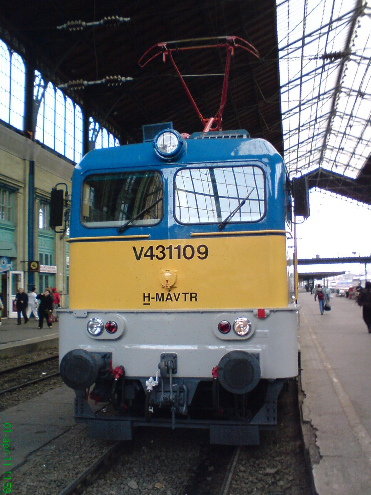 MÁV V43 1109 Nyugati-pu.