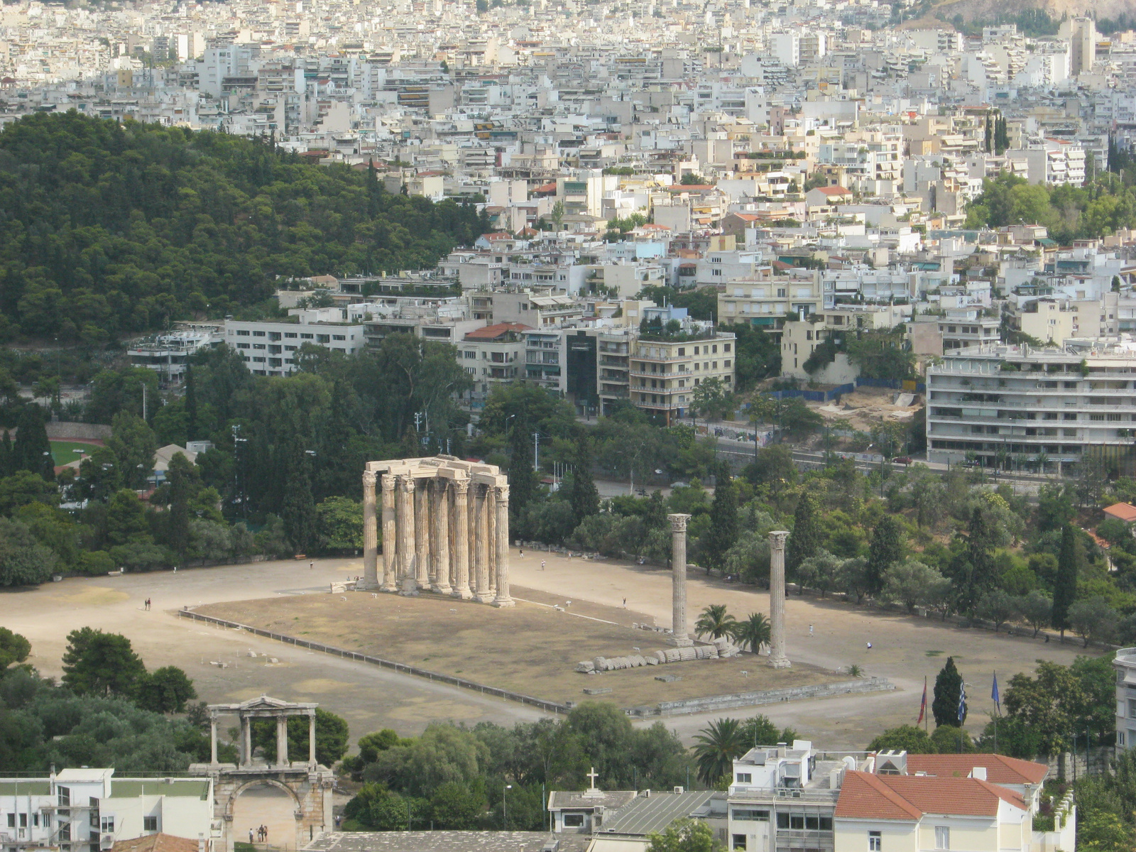 Athen - Zeusz templom