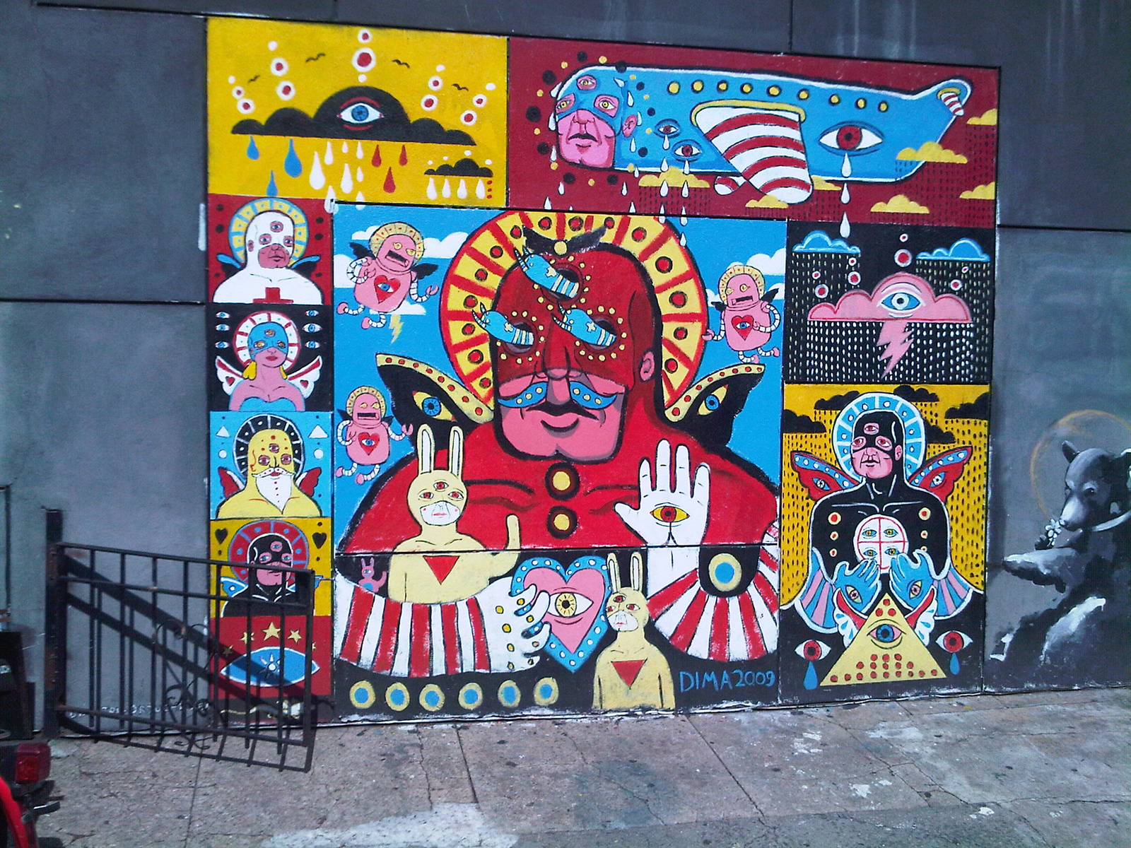 Tribeca, graffity