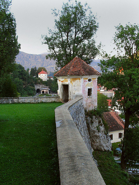 Kamnik Castle wall