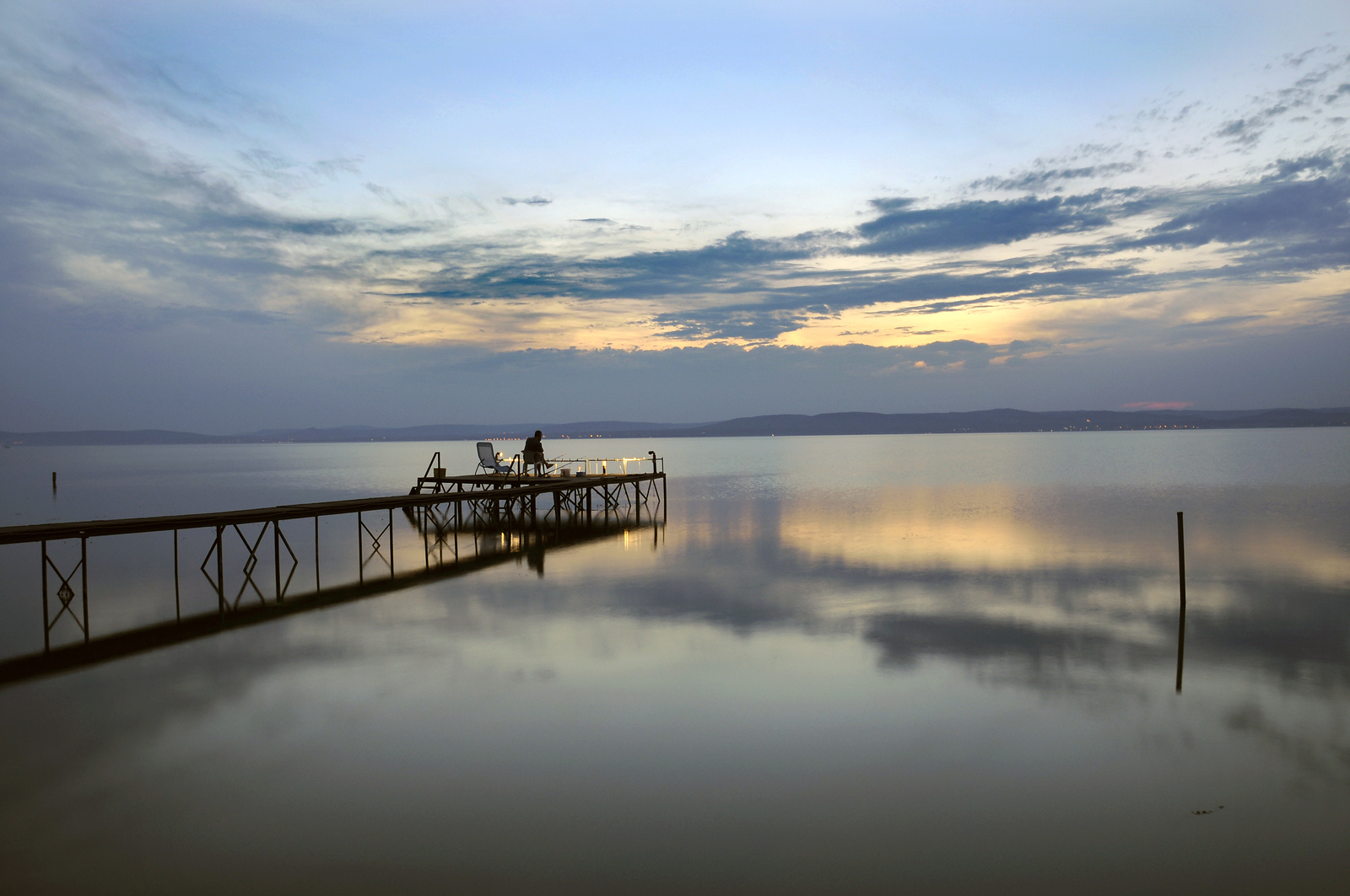 Balaton  naplemente -m