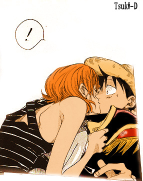 Nami x Luffy by TsukiStrife11