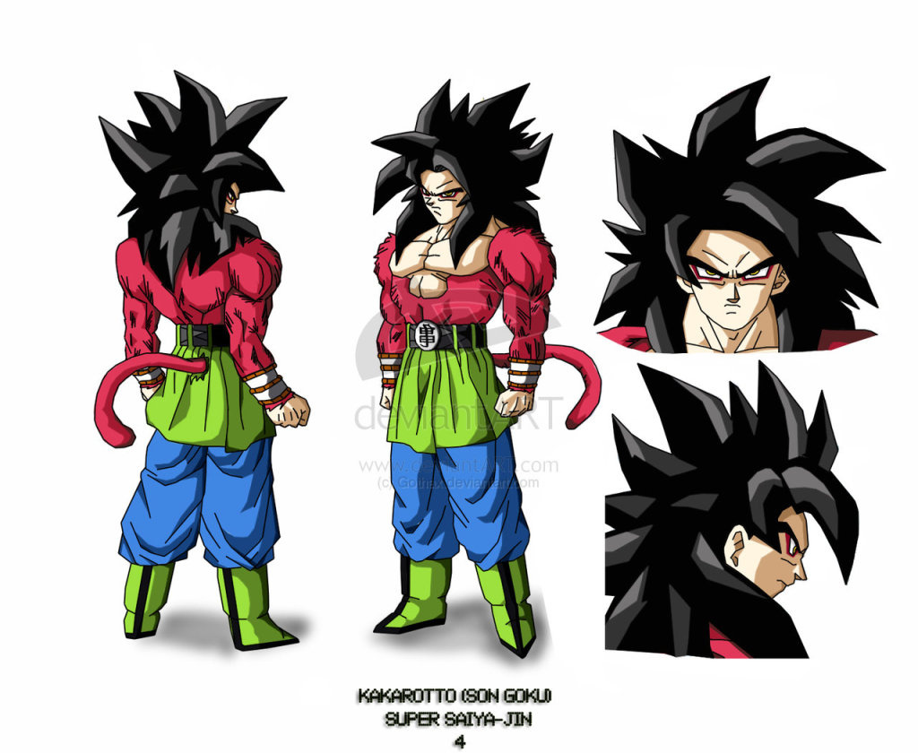 Goku AF SSJ4 by Gothax