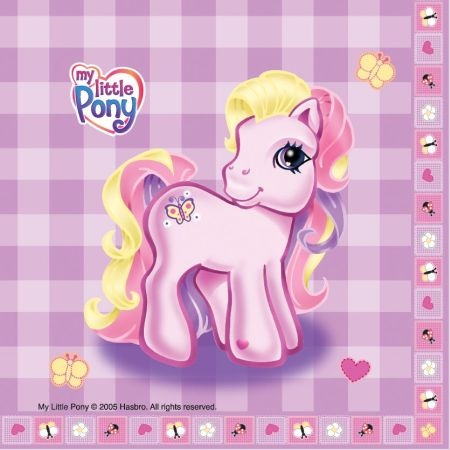 Serviette My little Pony