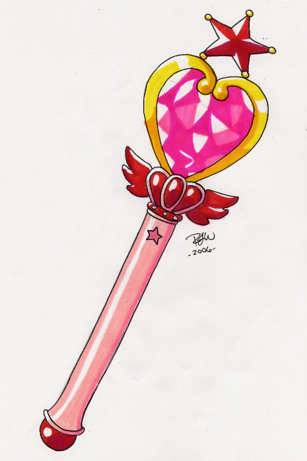 Pink Moon Stick by tini