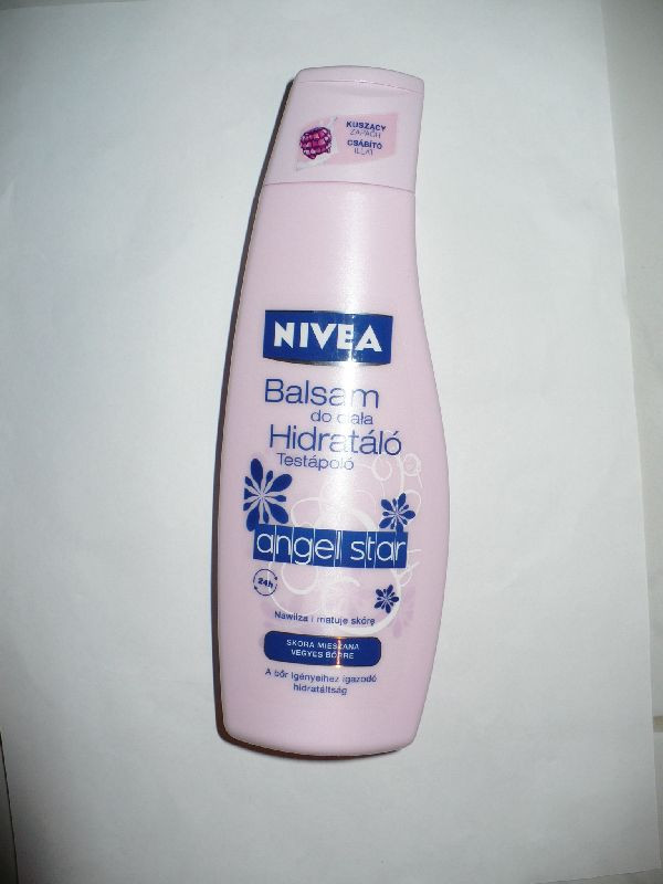 Testápoló Nivea S Angel star málna P1050818