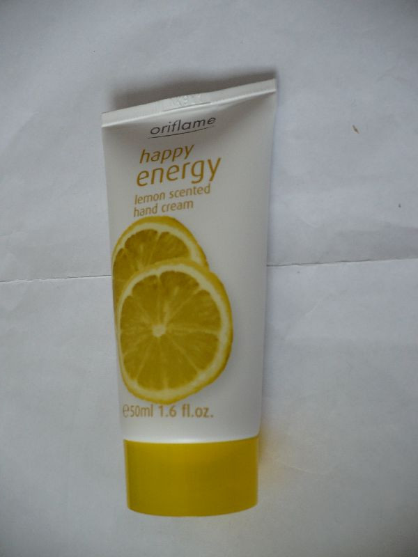 Kézkrém Oriflame limited gyümi happy energy citrom P1060350