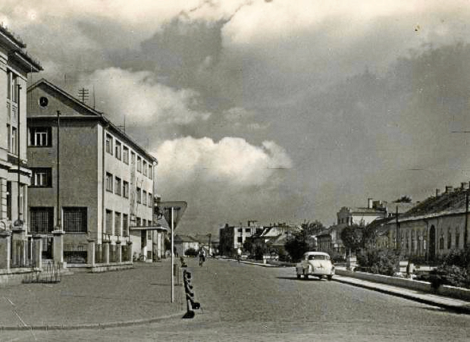 A város egy utcája 1965