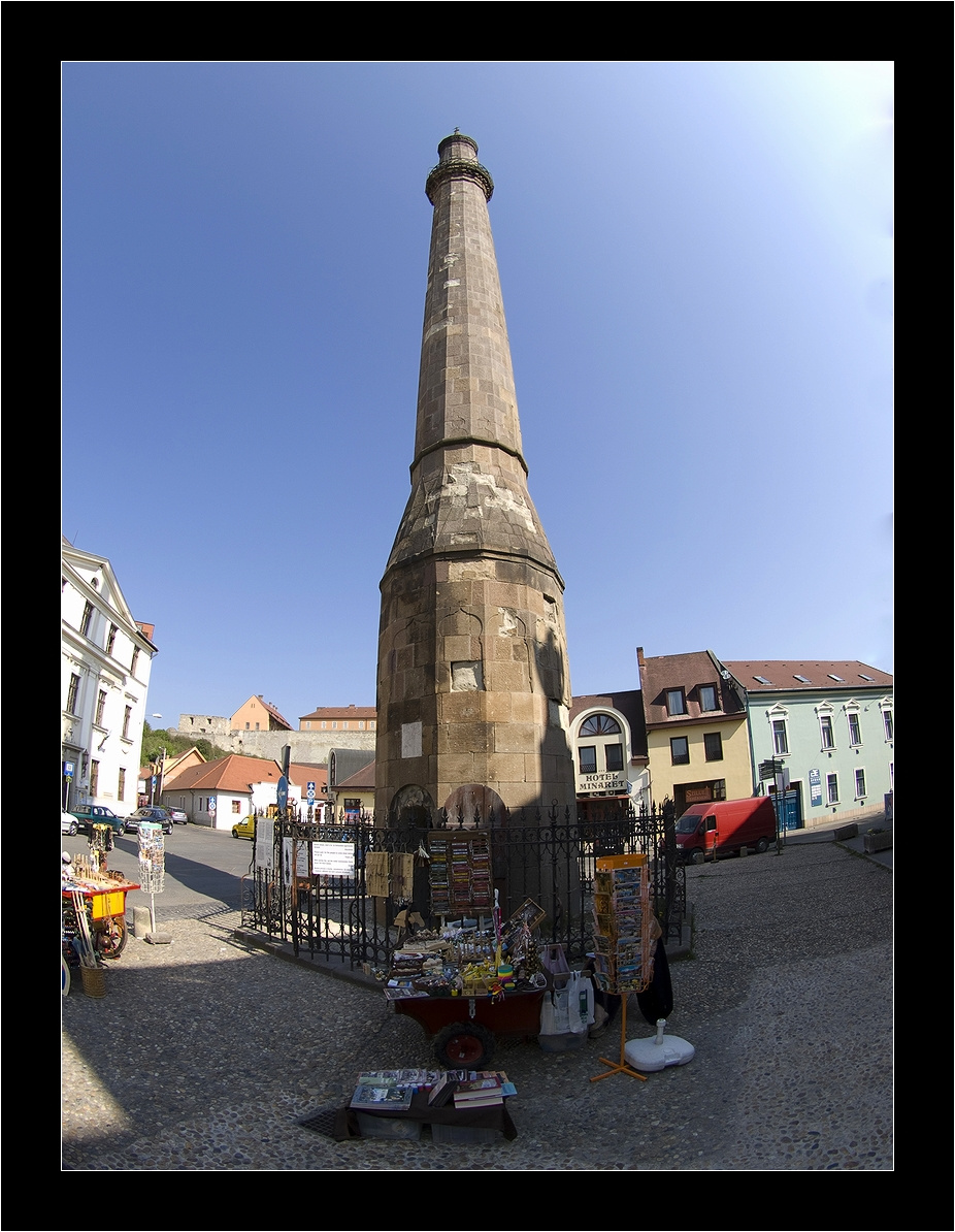 Minaret tower in Eger