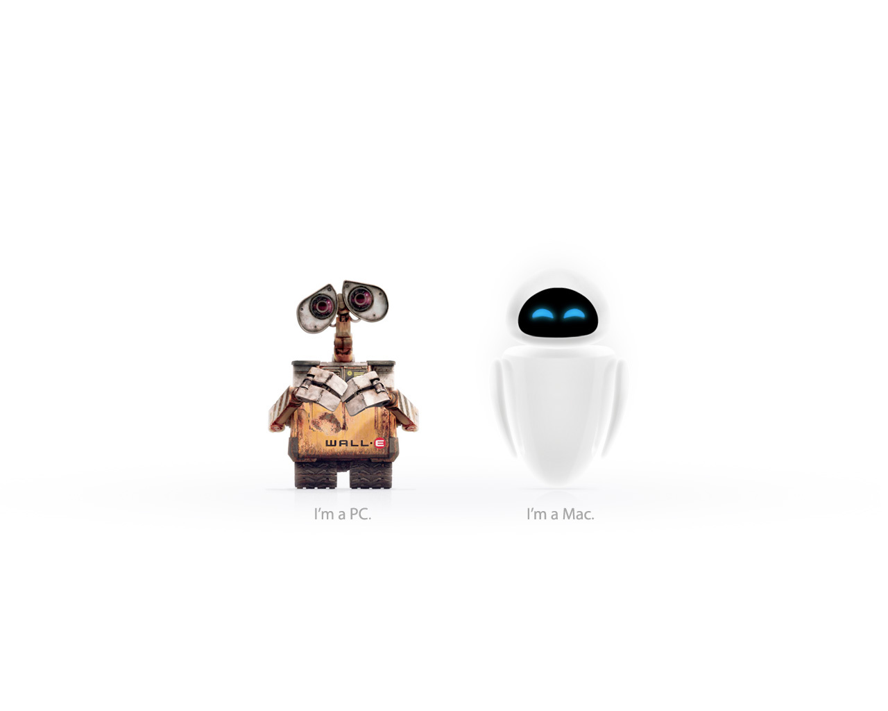 Wall-e E.V.E. pc-mac