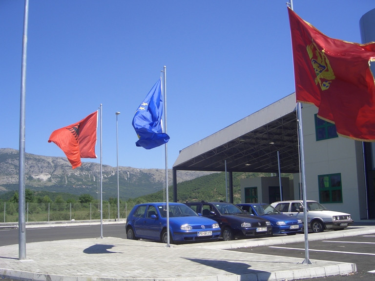 Montenegro-Albánia határ