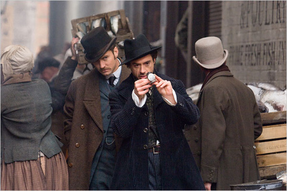 sherlock holmes movie image downey law 2