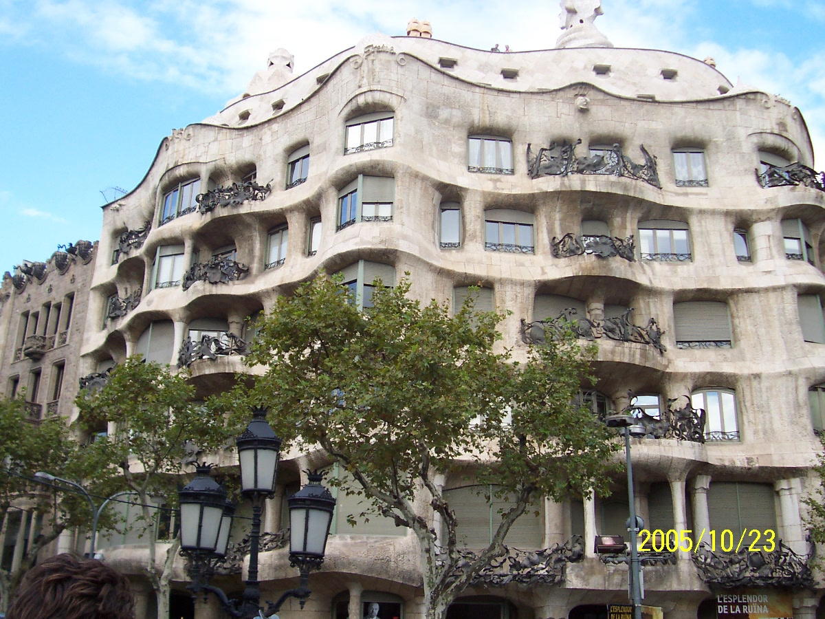 Barcelona - Gaudi ház 2