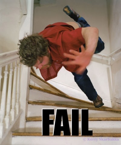 stairsfail