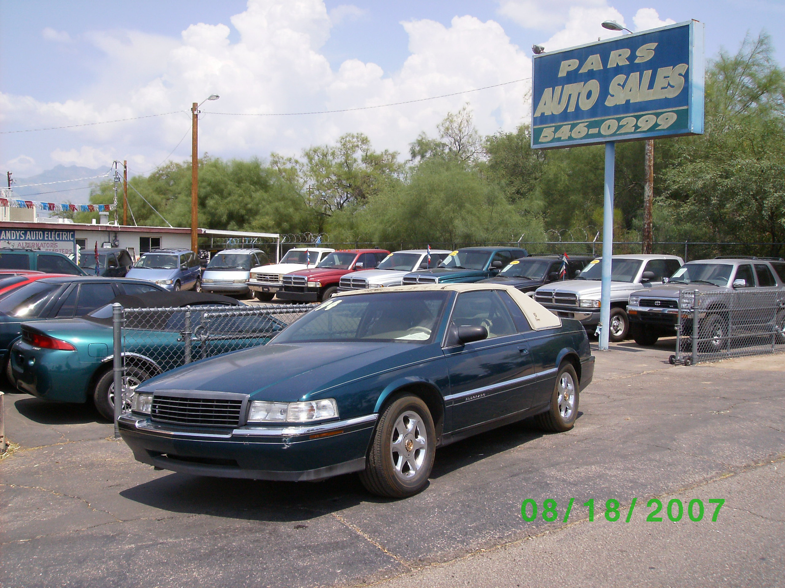 cadillac eldorado convertible 1994