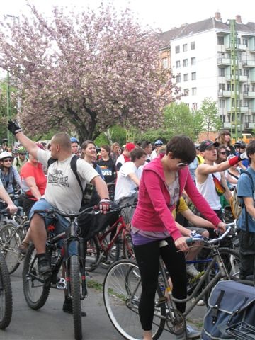 Critical Mass 2009 Budapest