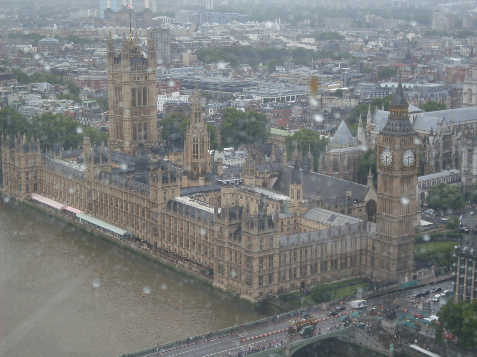 Parliament from London Eye