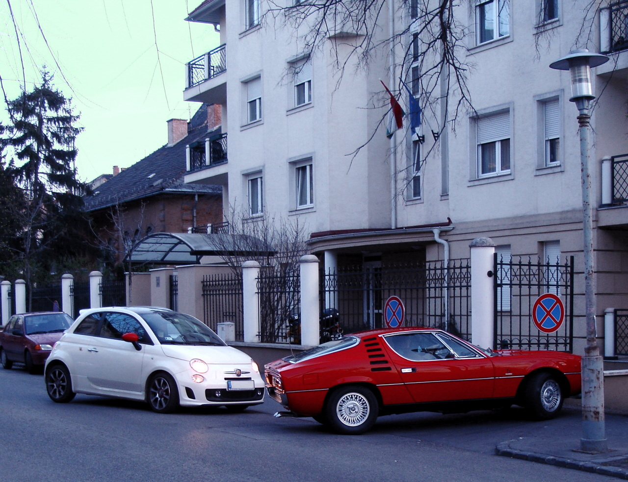 Fiat Abarth 500 & Alfa Romeo Montreal