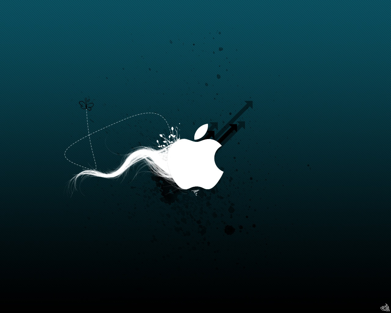 apple wallpaper by flashrevolution-1280x1024