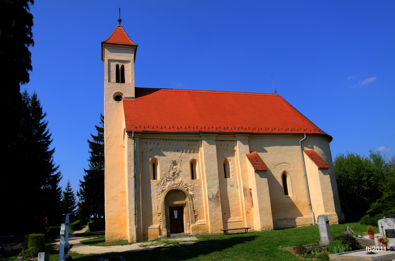 Őriszentpéter, Árpád-kori templom HDR