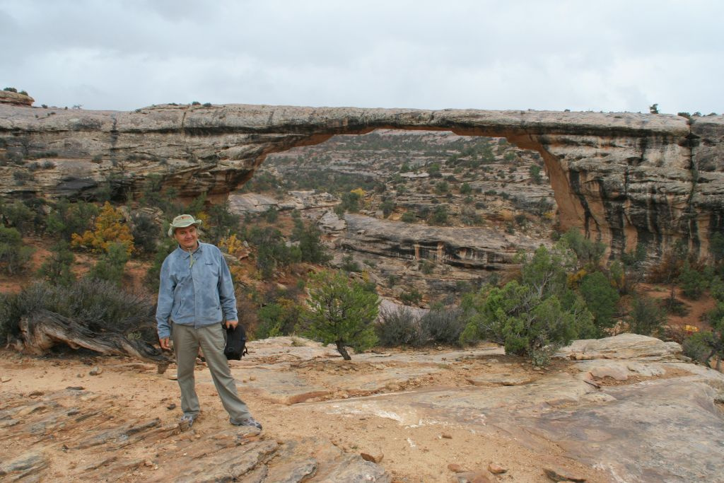 NAtural Bridges Park esőben