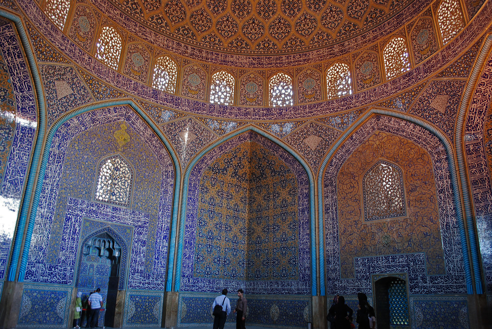 Irán 4985 Sheykh Lotfollah mecset Esfahan