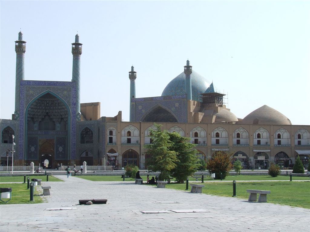 Irán 5462 Naqsh-e Jahan az Imám mecsettel Esfahan