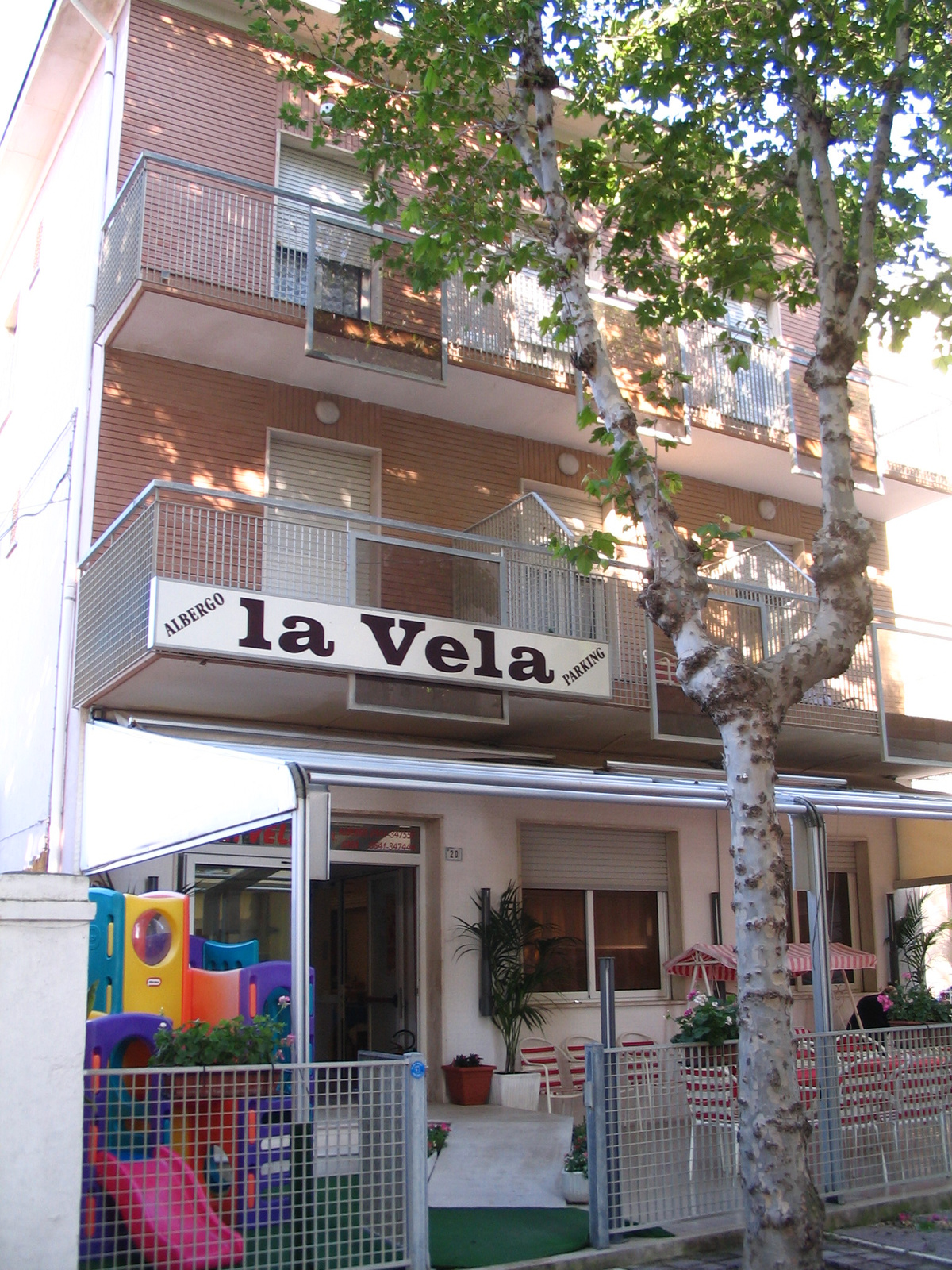 Hotel La Vela - a szállás Bellaria-ban