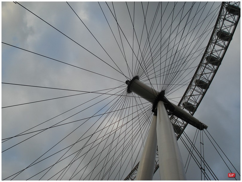 A "The London Eye".