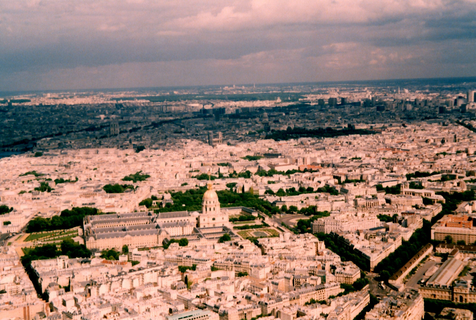 Eiffel tornyból Párizs3