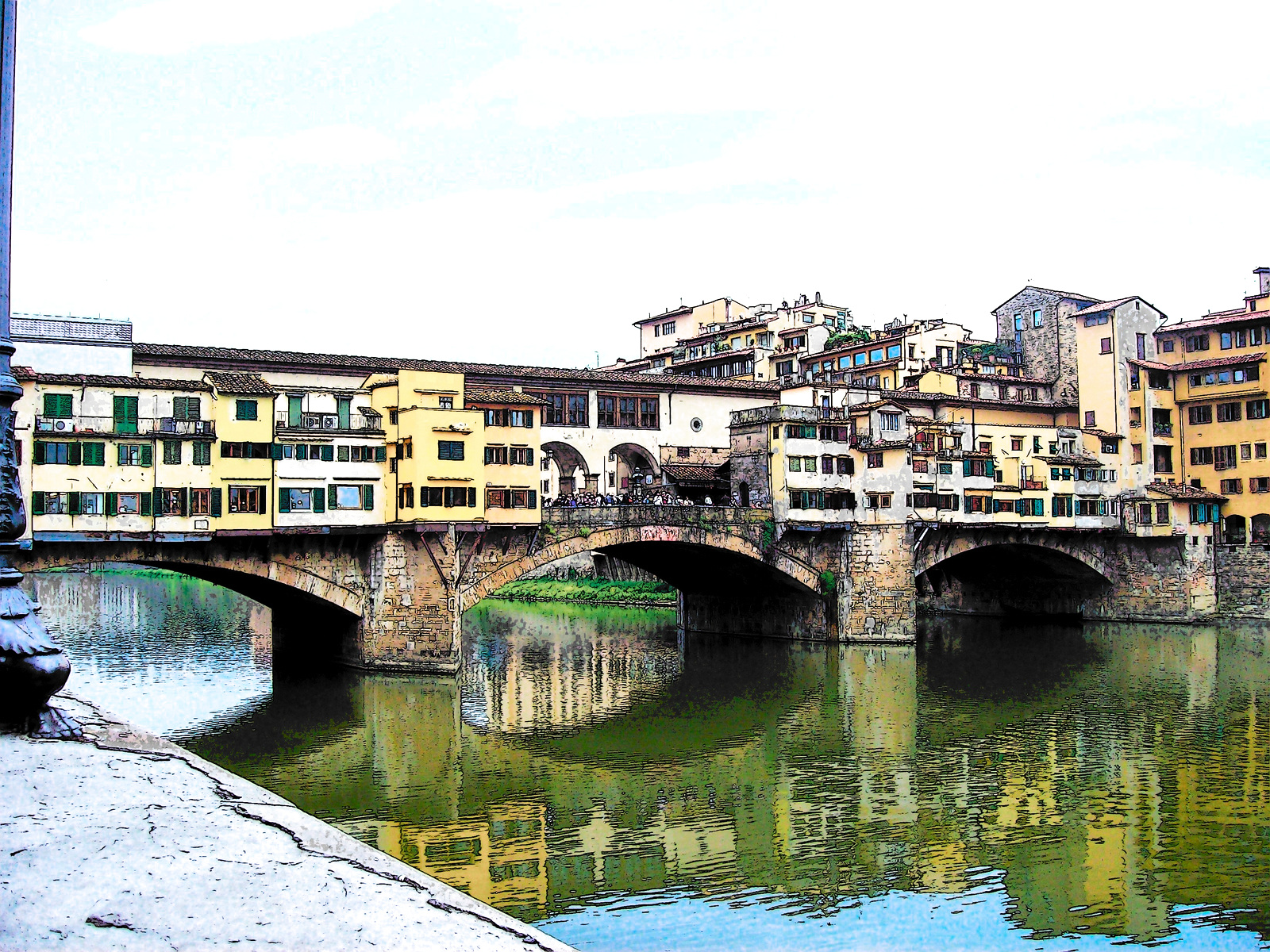 ponte vecchio képregény