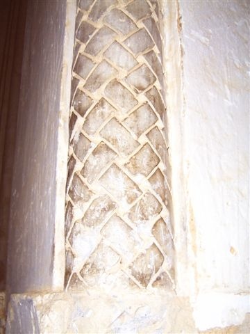 Natanz, 14. századi féloszlop a Péntek-mecsetben