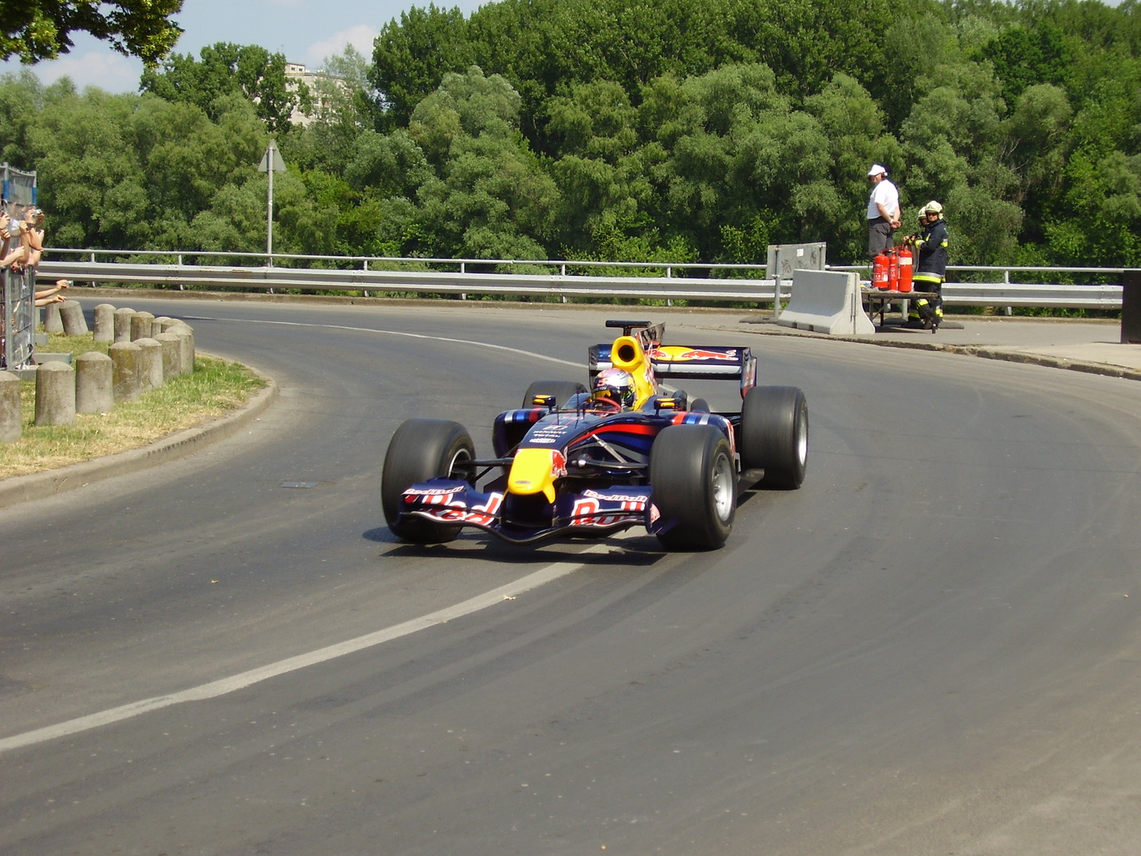 Red Bull parádé Seb Vettel