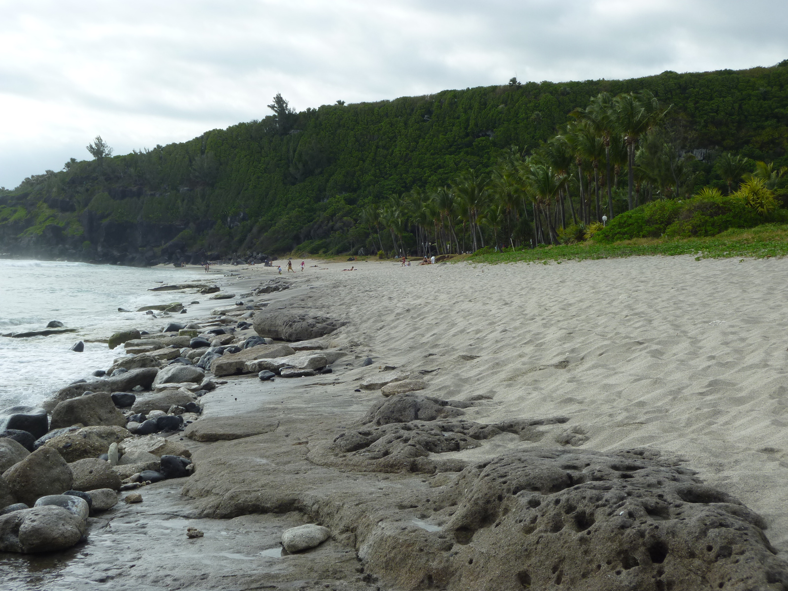 a strand Grande Anse-ban