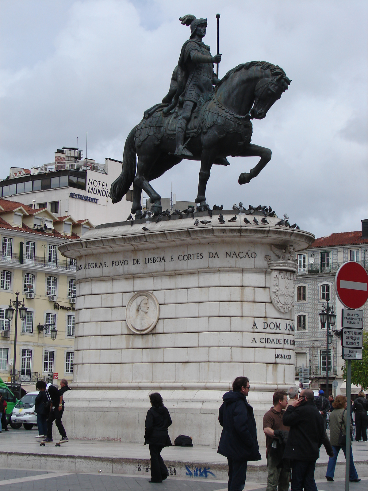 Lisszabon, Estatua del Rey Joao I.