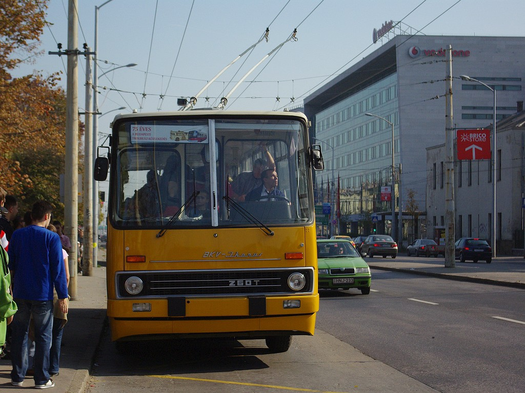 Ikarus 260T a Stadionoknál 3 2008.10.11