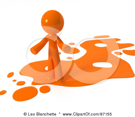 87155-Royalty-Free-RF-Clipart-Illustration-Of-A-3d-Orange-Man-St
