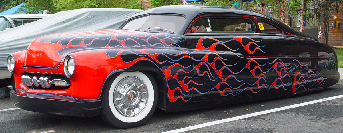 1950-Mercury-Black-Red-Flames-sa-le