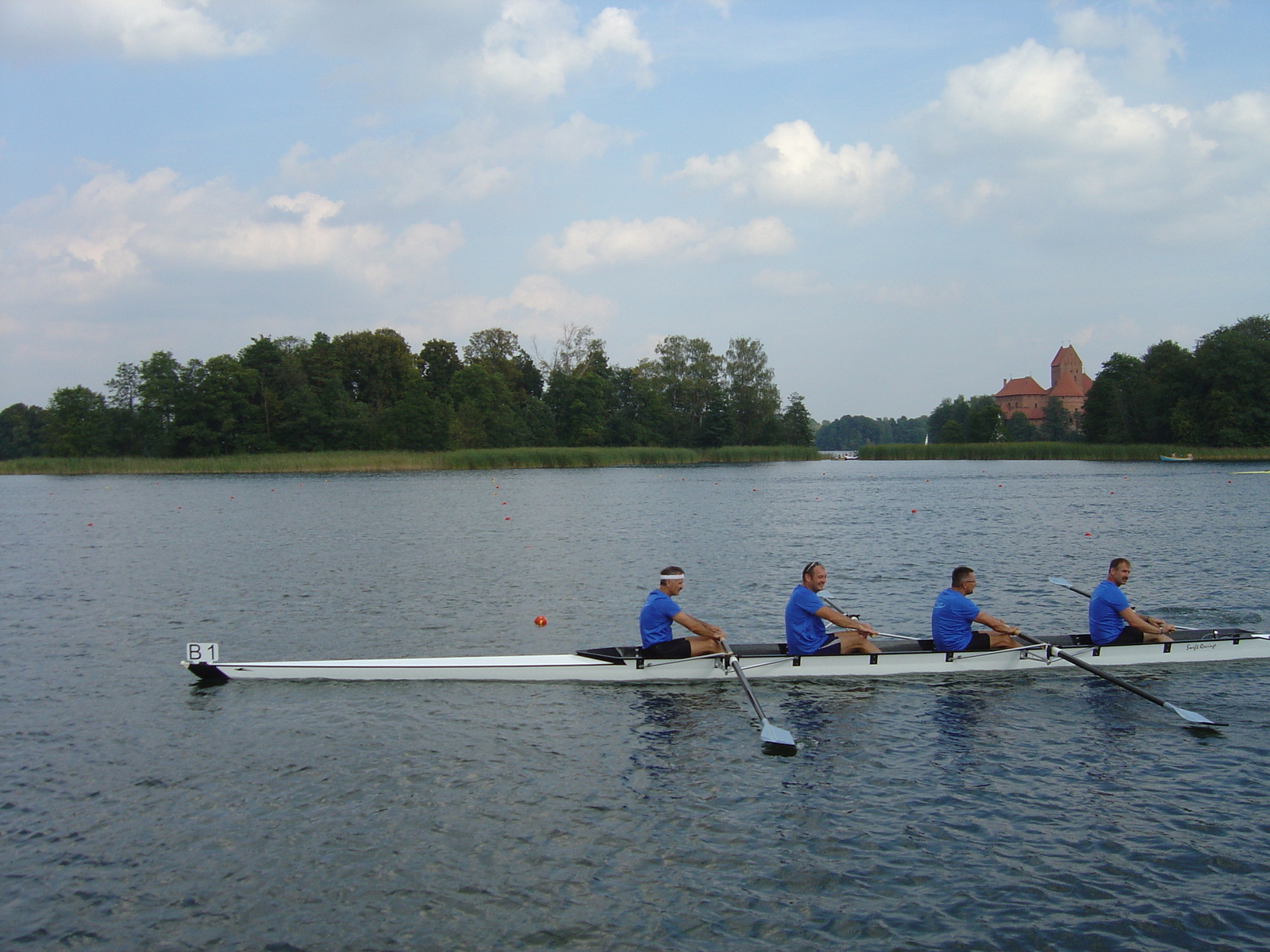 Trakai + rowing