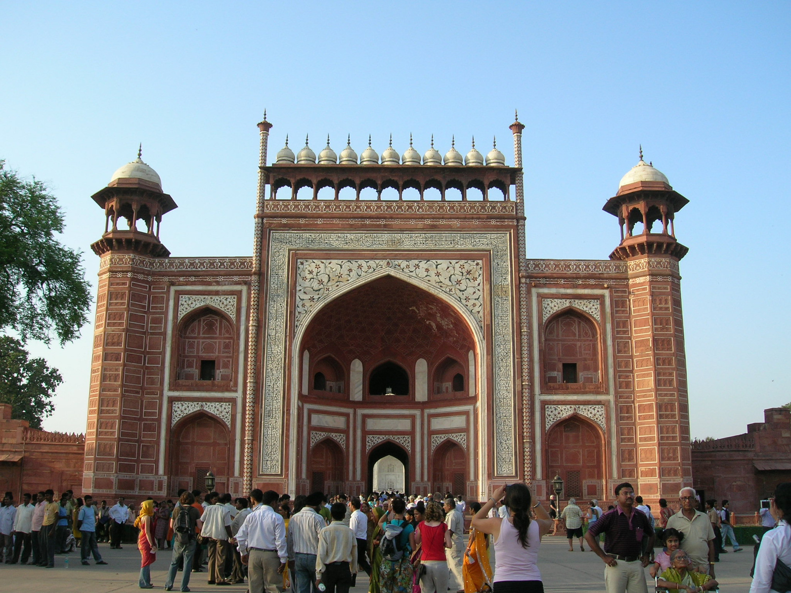 The Great gate (Darwaza-i rauza) gateway to the Taj Mahal