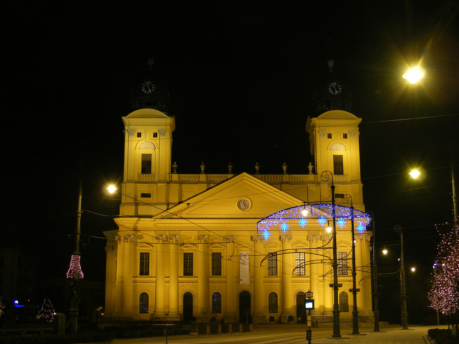 Debrecen Belváros - Ünnepi fények