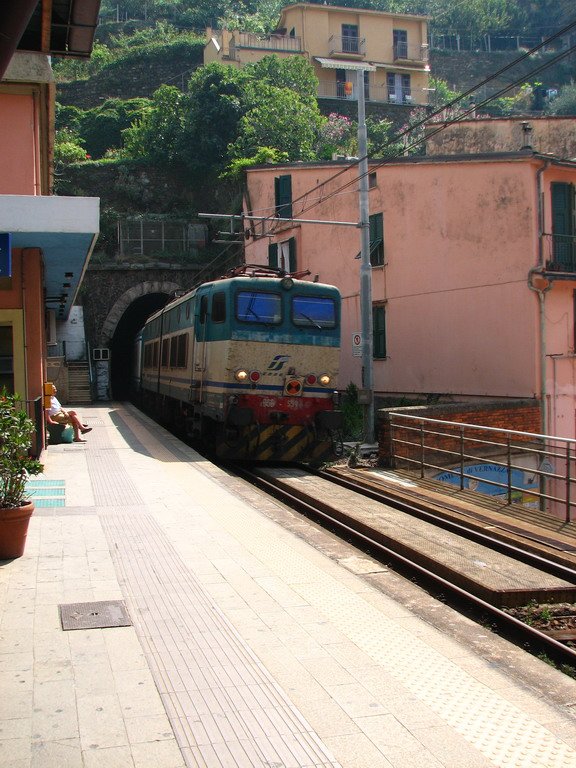 Vonat a faluk között