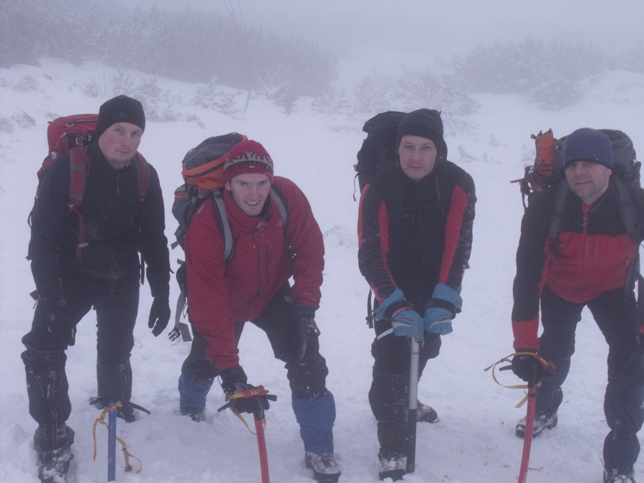 Balról Maciek, Artur, Kócos és Krzysztof. (Foto:Tóth Gabi)